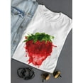 thumbnail image 3 of Colorful Splashes Strawberry T-Shirt Women -Image by Shutterstock, Female Large, 3 of 4