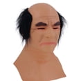 thumbnail image 2 of Máscara de disfraces para Halloween, máscara de látex para hombre viejo y calvo, 2 of 2