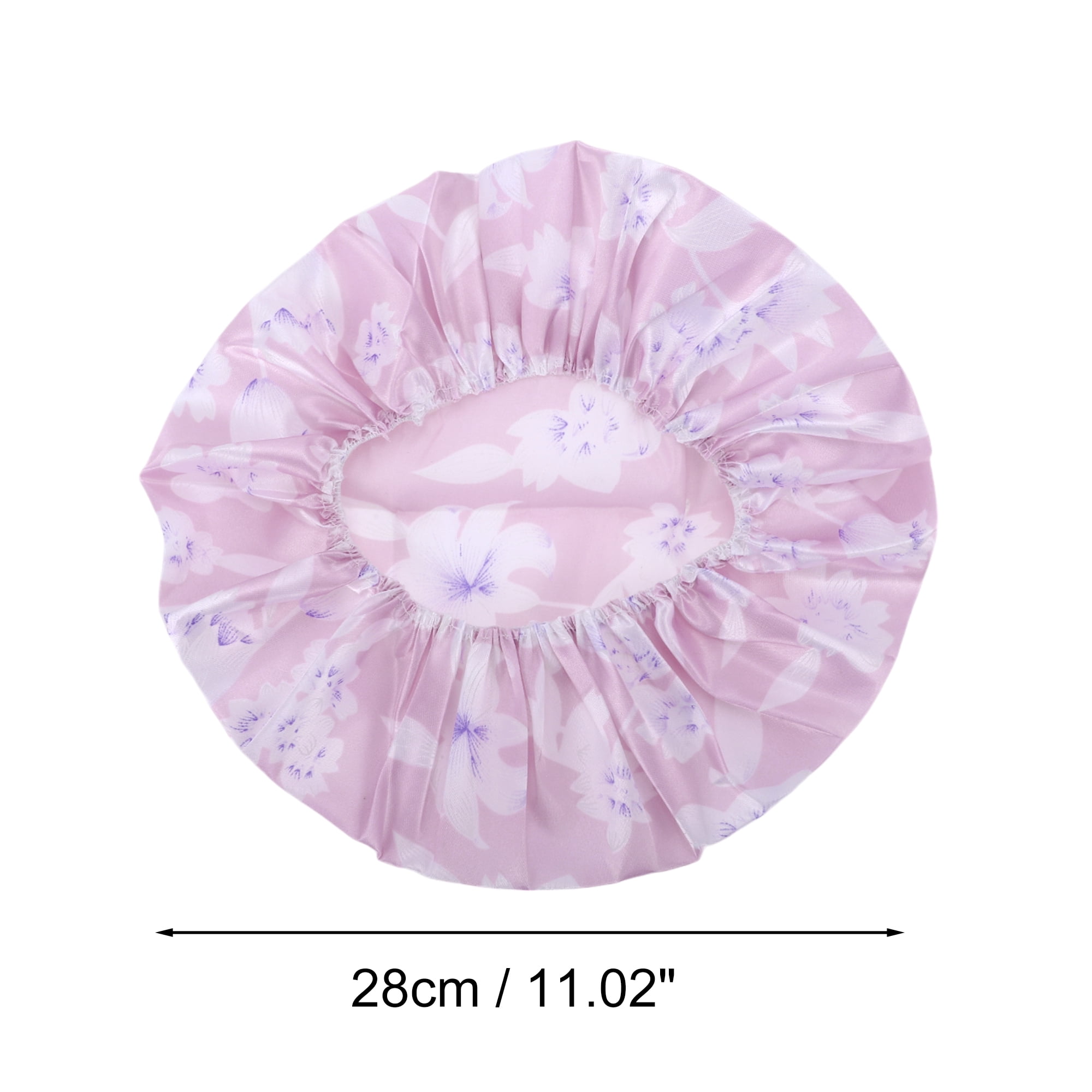 Unique Bargains Women's Durable Shower Hair Cap 1 Pc Pink