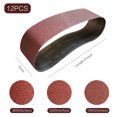 thumbnail image 4 of 3x21 3 x 21 Inch Sanding Belt Pack 3 Inch x 21 Inch,12 Pcs(4 Each of 80 120 150 Grits) Aluminum Oxide for Sander, 4 of 6