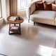 thumbnail image 3 of 1 set natural wood luxury minimalist round side mesa - dual layer, ideal para para small spaces in living rooms, sofas, hotels, apartments, 3 of 6