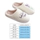 thumbnail image 4 of WDOplteas Pantuflas térmicas planas lavanda antideslizantes cómodas para hombres y mujeres (36-37), 4 of 9