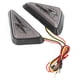 thumbnail image 1 of Luz de señal de giro LED, 2 piezas LED para motocicleta, luz de señal de giro, máxima comodidad, 1 of 9