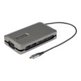 thumbnail image 4 of StarTech.com Adaptateur Multiport USB-C, USB-C vers 4K 60Hz HDMI 2.0, Concentrateur USB 2 Ports 10Gbps, Répartition de Puissance 100W, GbE, SD/MicroSD, Mini Station d'Accueil USB Type-C, Câble Attaché 10 Pouces/25cm - Station d'Accueil USB-C - Station d'Accueil - USB-C - HDMI, 4 of 6