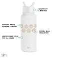 thumbnail image 2 of Botella de agua simple y moderna con diseño de princesa Disney, 950 ml, acero inoxidable, 2 of 6