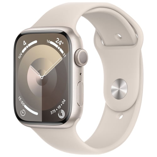 Restored Apple Watch Series 9 (GPS ) Smartwatch with Aluminum Case with Sport Band Like New