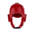 thumbnail image 3 of 2x Casco de Boxeo Rojo Azul Protector Durable de Cara Artes Marciales KickBoxing Entrenamiento Sunnimix Protector de cabeza de boxeo, 3 of 8