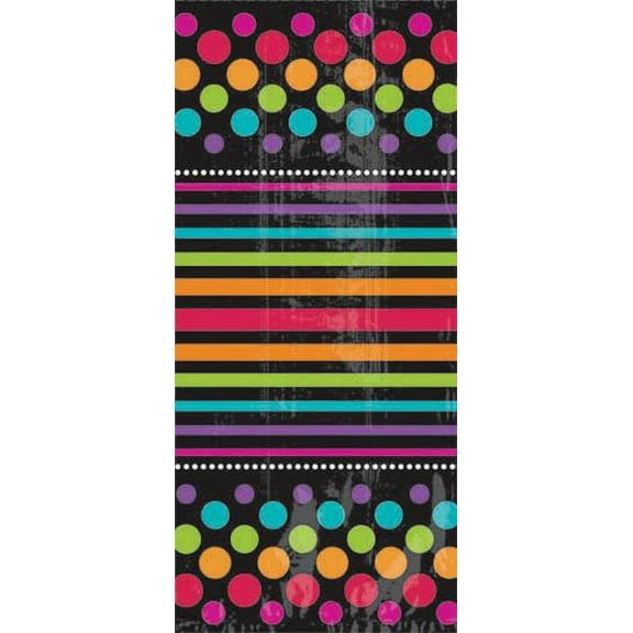 Happy Birthday 'Party On Celebration' Cello Favor Bags w/ Twist Ties (20ct)