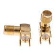 thumbnail image 4 of Conector coaxial de RF de metal Conector RF Cables es Conectores para Altavoces Audio Vídeo Portátil, 4 of 8