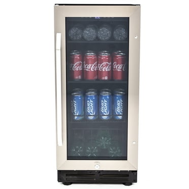 Avanti BCA3115S3S 72 Can Stainless Steel Beverage Center