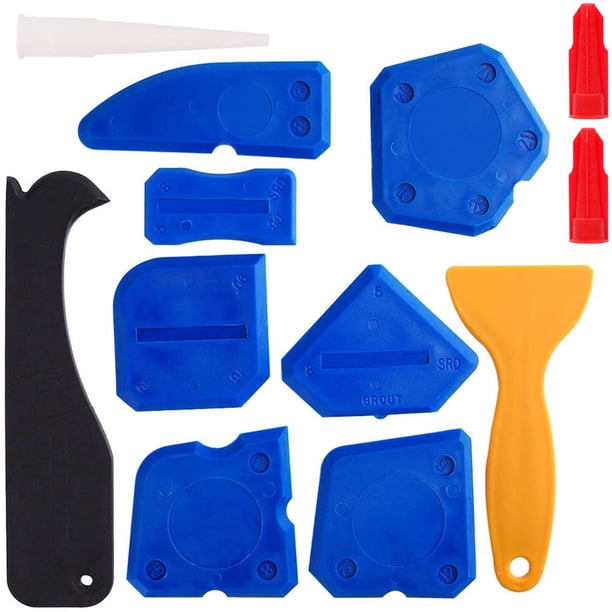 Herramienta de acabado de sellador, kit de herramientas de calafateo para aplicaciones fáciles de usar en situaciones de uso amplio, con material flexible ideal para mejoras en el hogar