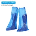 thumbnail image 3 of Uxcell Shoe Covers, 50 Pack Disposable Thicker Boot and Shoe Covers for Indoors Outdoors, Blue, 3 of 6