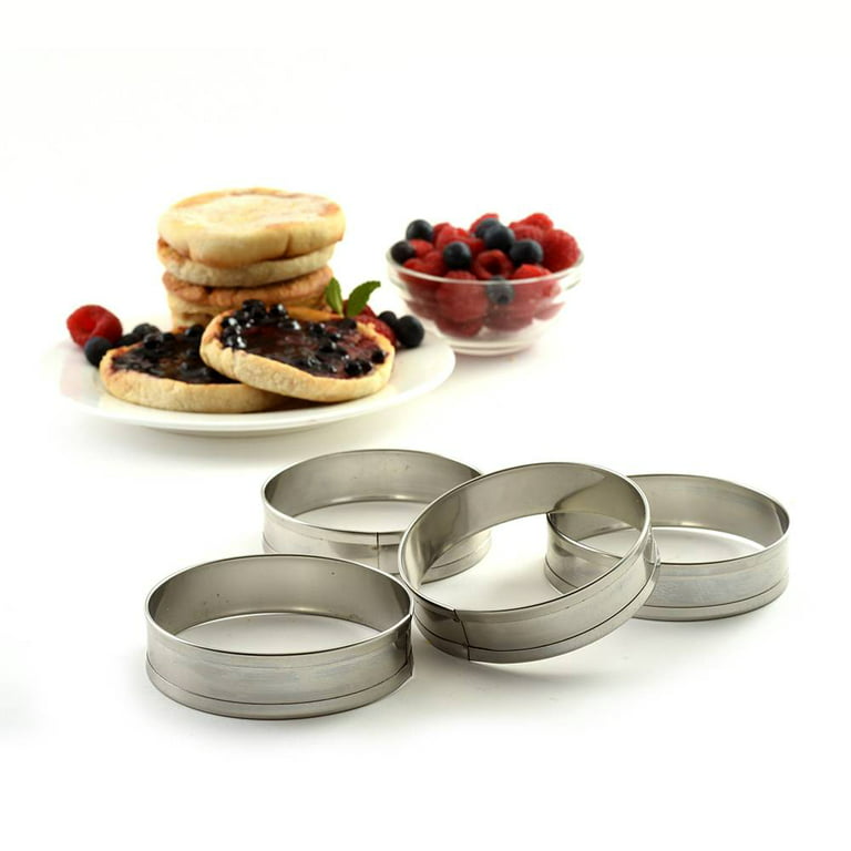 English Muffin Shaping Rings (Set of 4) – Breadtopia