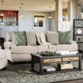 thumbnail image 6 of Furniture of America Impacta Transitional Chenille 3-Piece Sofa Set in Cream, 6 of 10