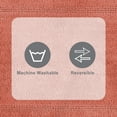 thumbnail image 4 of Better Homes & Gardens Cotton Reversible Bath Rug, Old Rose, 17" x 24", 4 of 10