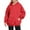 Red, variant on Women's Polka Dot Print Hooded Sweatshirt with Pocket, Oversized Long Sleeve Pullover, Soft Comfortable Casual Streetwear for Spring Autumn Daily Wear, Beach Outings and Loungewear Blue L