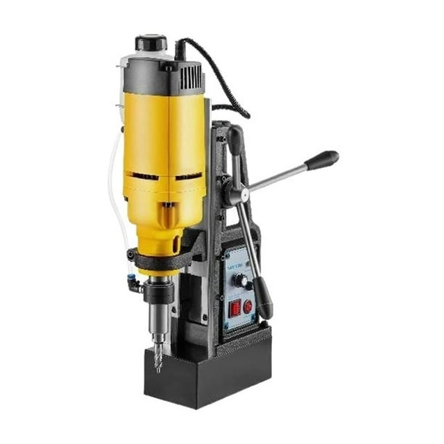 Presse à Perceuse Magnétique à Vitesse Progressive, Machine de Perçage Électrique Multifonctionnelle avec Trou de Refroidissement Anti-Poussière, Perceuses Électriques, Facile à Utiliser