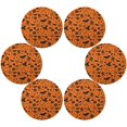 thumbnail image 3 of GZHJMY Halloween Orange Round Placemats Set of 1, Non-Slip Table Mats Washable Heat Resistant Place Mats for Kitchen Dining Table Home Decor,15.4 Inch, 3 of 7