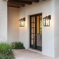 thumbnail image 5 of WIHTU Outdoor Porch Lights Fixtures Wall Mount, Dusk to Dawn Outdoor Lighting Fixtures for House, Sensor Exterior Wall Lights, Waterproof Sconce Outside Lamp, Anti Rust Wall Lantern for Garage, 5 of 10