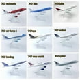 thumbnail image 2 of 16CM 747  model Series Plane Model Toy Alloy Metal Toys and Hobbies Diecast Airplanes Building Kit with Wheels Planes, 2 of 10