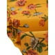 thumbnail image 5 of Vestido Casual de Verano Floral con Volantes y Manga Corta para Mujeres Chic en Amarillo, 5 of 6