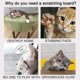 thumbnail image 4 of 1 artículo Rascador para gatos con campana, tablero rascador para gatos con órgano mágico grande, tablero rascador para gatos, papel corrugado reciclado, juguete para gatos, 4 of 4