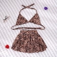 thumbnail image 4 of Dog Bikini Swimsuit,Summer Puppy Bathing Dress Beach Clothes for Puppy Dog Cat (M, Leopard), 4 of 5