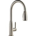 thumbnail image 1 of Peerless Single Handle Pull-Down Kitchen Faucet in Stainless Steel, 1 of 4