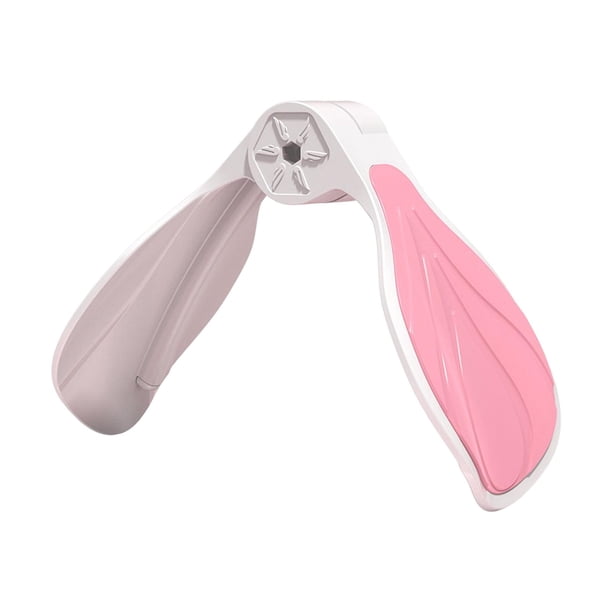 Ejercitador de Kegel para cadera, muslos, brazos, piernas y glúteos, con pinza para suelo pélvico, para entrenamiento deportivo. Rosa Blanco