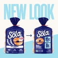 thumbnail image 3 of Sola Blu-Berry Protein Bagels, 15g Complete Protein, 12oz, 4 Count, 3 of 15