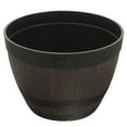 thumbnail image 1 of MOVTOTOP Large Barrel Planter Pot for Garden Tree and Flowers Perfect for Patio, 1 of 8
