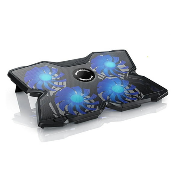 UPGRATOR 1Pc Black Portable Laptop Fan Cooler USB Powered Notebook Cooling Pad for Gaming Laptops