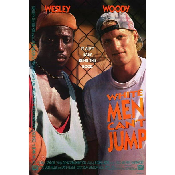 White Men Can't Jump (1992) 27x40 Movie Poster - Walmart.com