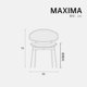 thumbnail image 1 of Modern Living Room Dining Chairs Wooden Luxury Italiano Ergonomic Dining Chair Computer Relaxing Meuble Maison Home Furniture GG My Lux Decor Round, 1 of 8