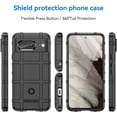 thumbnail image 2 of for Google Pixel 8 Case for Man, Heavy Duty Shockproof Phone Case Support Wireless Charging Cover for Google Pixel 8 HD Black, 2 of 16