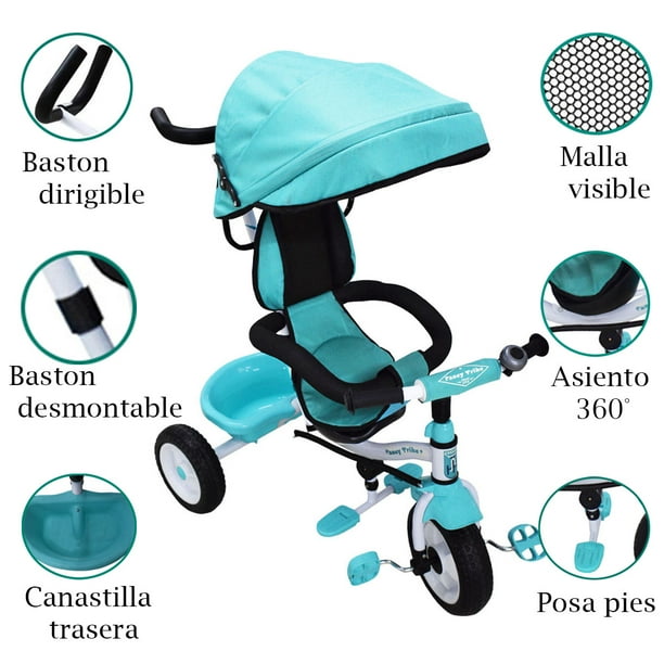 Bombero Triciclo Benotto Policia Triciclo Benotto Polizia Azul/blanco Niños  4-5 Años Benotto ORHPOL3501_DUP