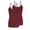 Burgundy, variant on ACTIVE UNIFORMS Women's Camisole Cotton Stretch Undershirt with Adjustable Strap Tank Top Multi-Pack of 2 (White,black, X-Small)
