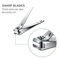 thumbnail image 3 of 32 Pieces Nail Clippers Flat Toenail Clippers Stainless Steel Manicure Pedicure Sturdy Trimmer Set For Men And Women, 3 of 6