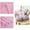 Pink-419, variant on AuroraX Solid Color Waffle Pattern Flannel Blanket Gray Fuzzy Checkered Knit Throw Blanket for Couch Sofa Decorative 17"x25" Throw for Office Nap