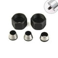 thumbnail image 2 of 5Pcs/Set Trimmer Collet Chuck Router Bit Engraving Trimming Machine 1/4" 6Mm 8Mm 5Pcs, 2 of 9