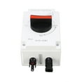 thumbnail image 4 of Interruptor solar aislador de CC fotovoltaico, IP66, resistente al agua, con aislamiento para RV con energía solar, 1200 V CC, 32 A, 4 pines, básico, 4 of 12