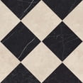 thumbnail image 4 of The Tile Life Windsor Checkerboard 4" x 4" Crema Marfil & Nero Marquina Matte Porcelain Tile Sample 1 Piece, 4 of 8
