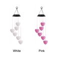 thumbnail image 2 of Heart Light Yard Festival Wind Chime Patio Solar Powered Tree Led Color Changing, 2 of 8