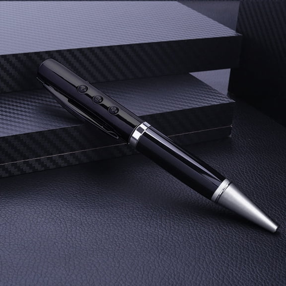 Portable MP3 Player, Pen Design, Supports TF Card up to 32GB, ABS , for Music and Listening, Black