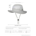 thumbnail image 7 of Windfall Men's Mesh Sun Hat Fishing Sun Boonie Hat Wide Brim Outdoor Hiking Safari Summer Hunting Hat UV Protection Sun Cap, 7 of 7