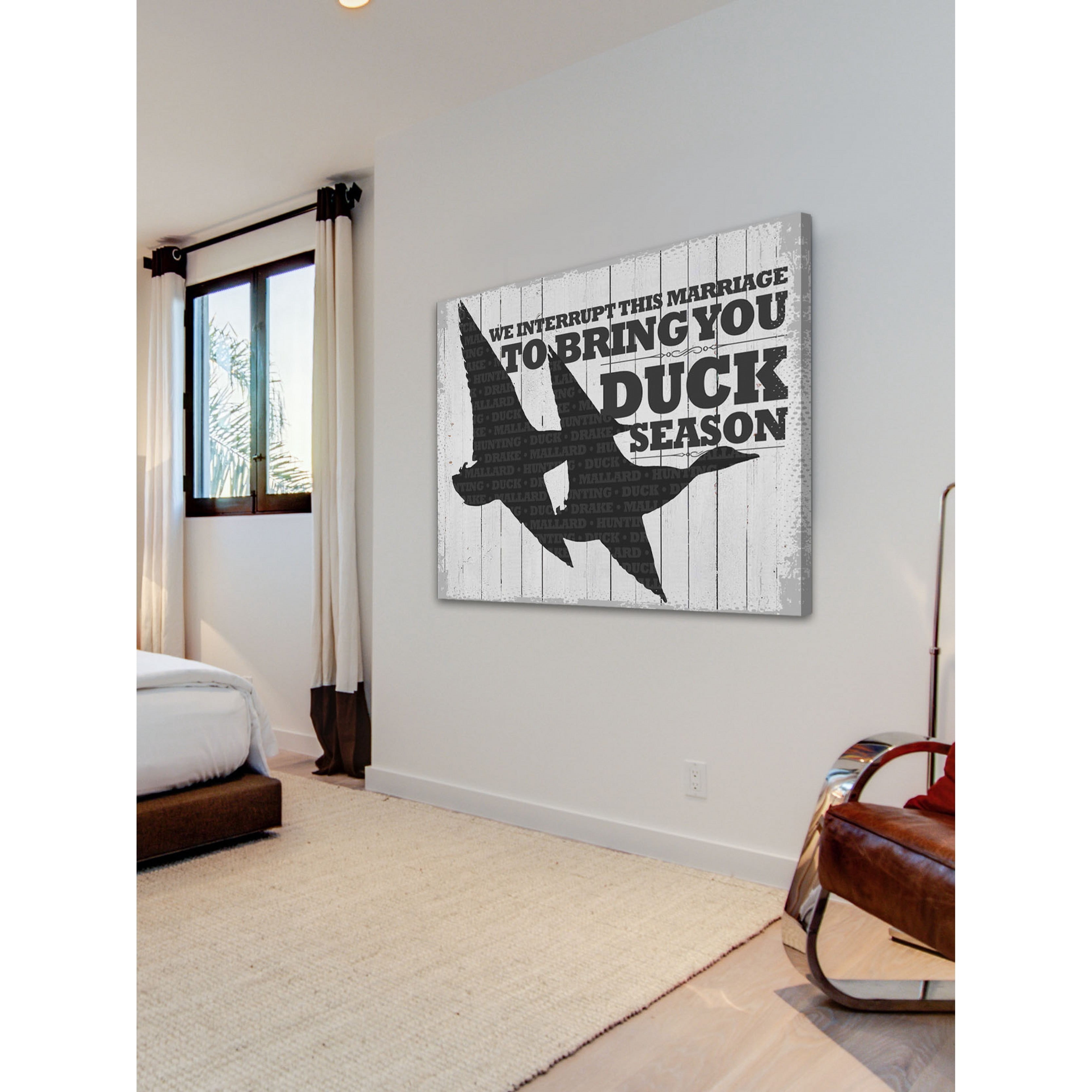 Marmont Hill Duck Season 1 by Saturday Evening Post Painting Print on Canvas