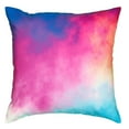 thumbnail image 6 of LR Home Nightfall Watercolor 18x18 Indoor Outdoor Decorative Pillow, 6 of 6