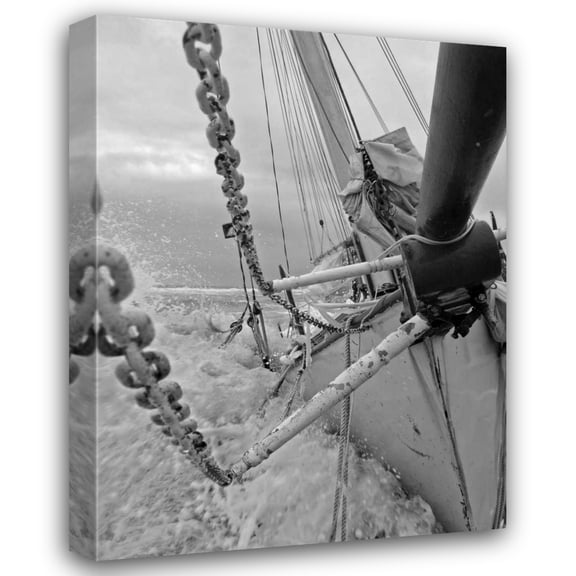 Brian Kidd 15x18 Gallery Wrapped Canvas Wall Art Titled - Life at Sea II
