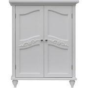 Elegant Home Fashions Somerset Floor Cabinet, White