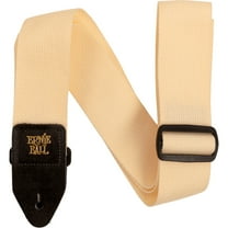 Ernie Ball Polypro Guitar Strap/Bass Strap - Cream